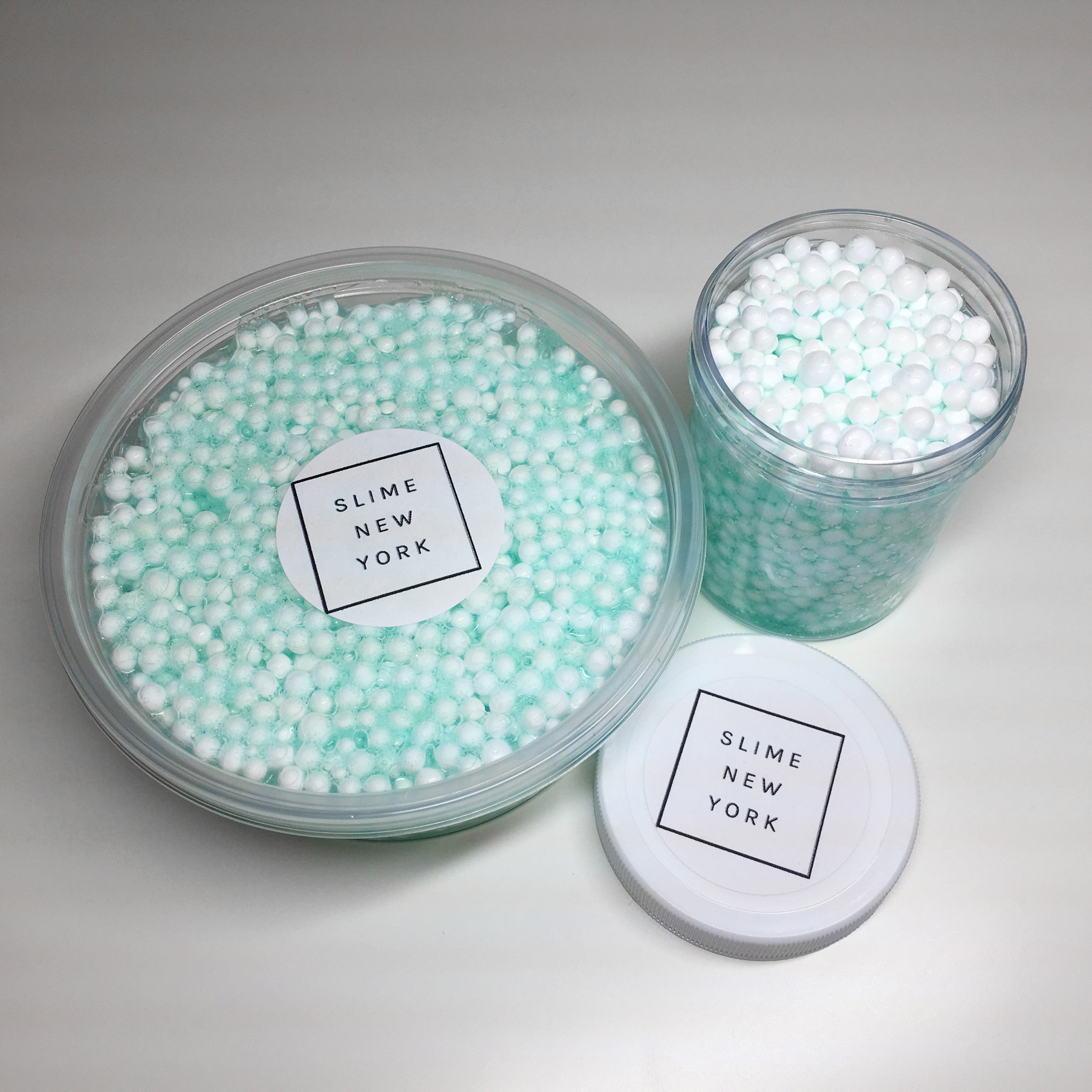Teal Glass Floam