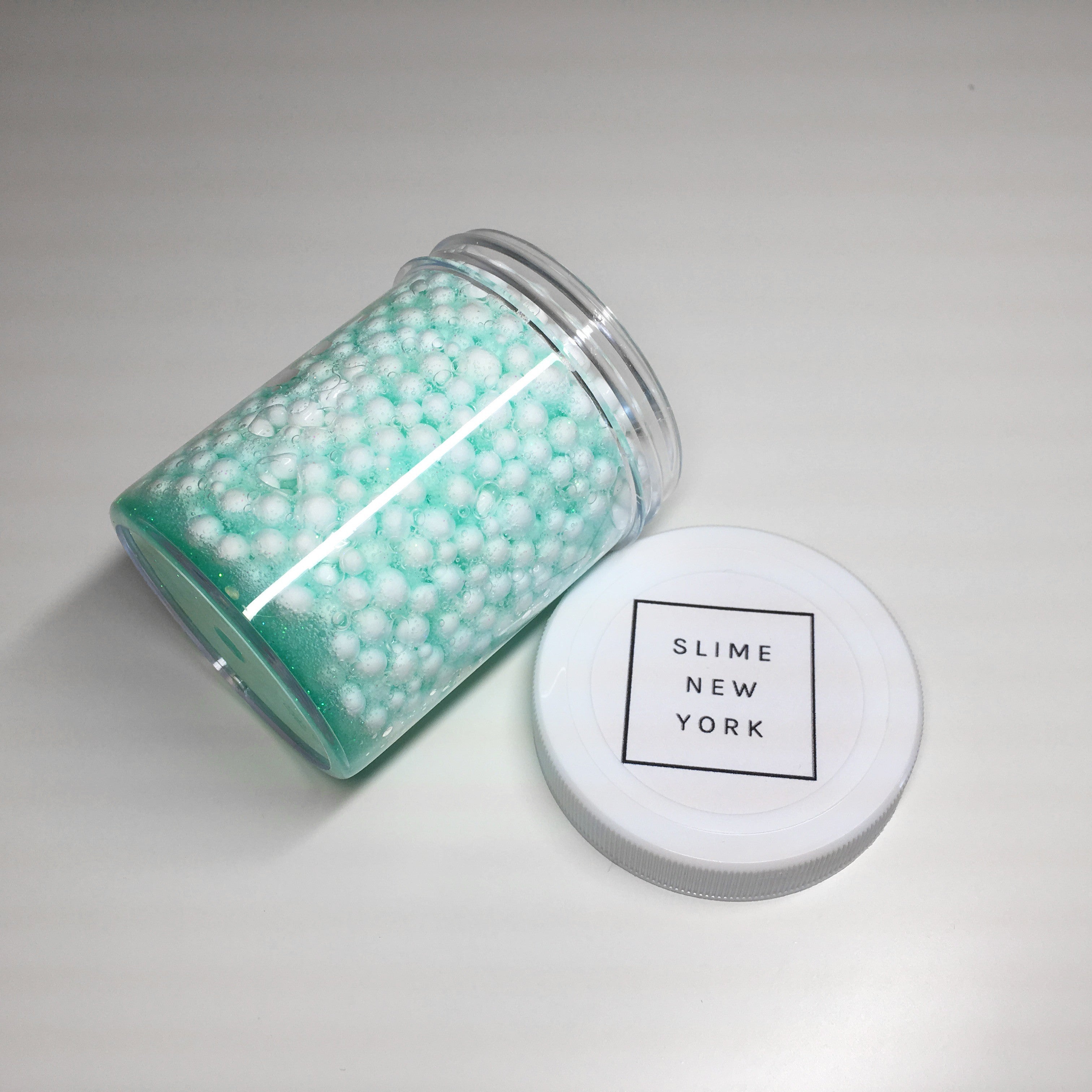 Teal Glass Floam